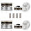 Pied de support d'enceinte audio HiFi, coussinet anti-pointes, isolant 1
