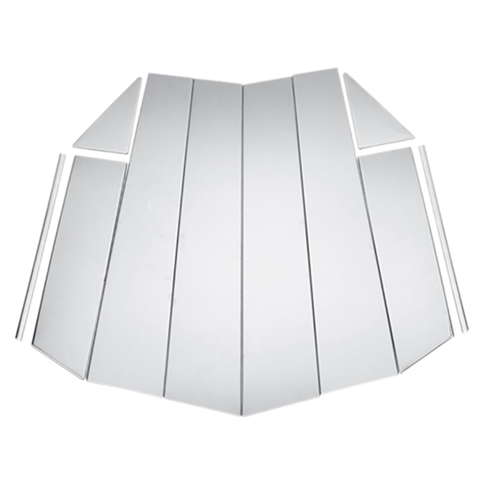 Window Chrome Pillar Post Cover Trim Molding Garni 4854106689739