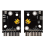 Módulo LED Luzes Amarelas Angel Eye Boards para 2 Se 2