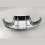 Chrome Front Rear Tip for Glide Road Softail 10