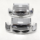 Chrome Front Rear Tip for Glide Road Softail 5