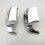 Chrome Front Rear Tip for Glide Road Softail 6
