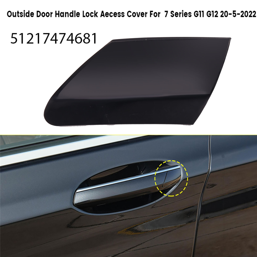 51217474681 Outside Door Handle Lock Access Cover 4854106602646