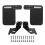 Rear Trailing Arm Guards Mud Flaps for RZR XP 1000 2