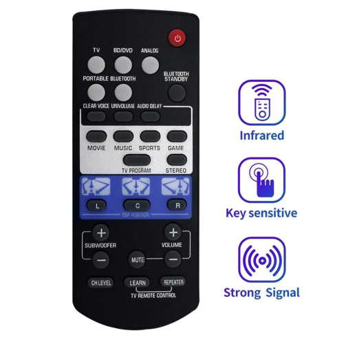 Replace FSR80 ZG80760 Remote Control for Soundbar 2