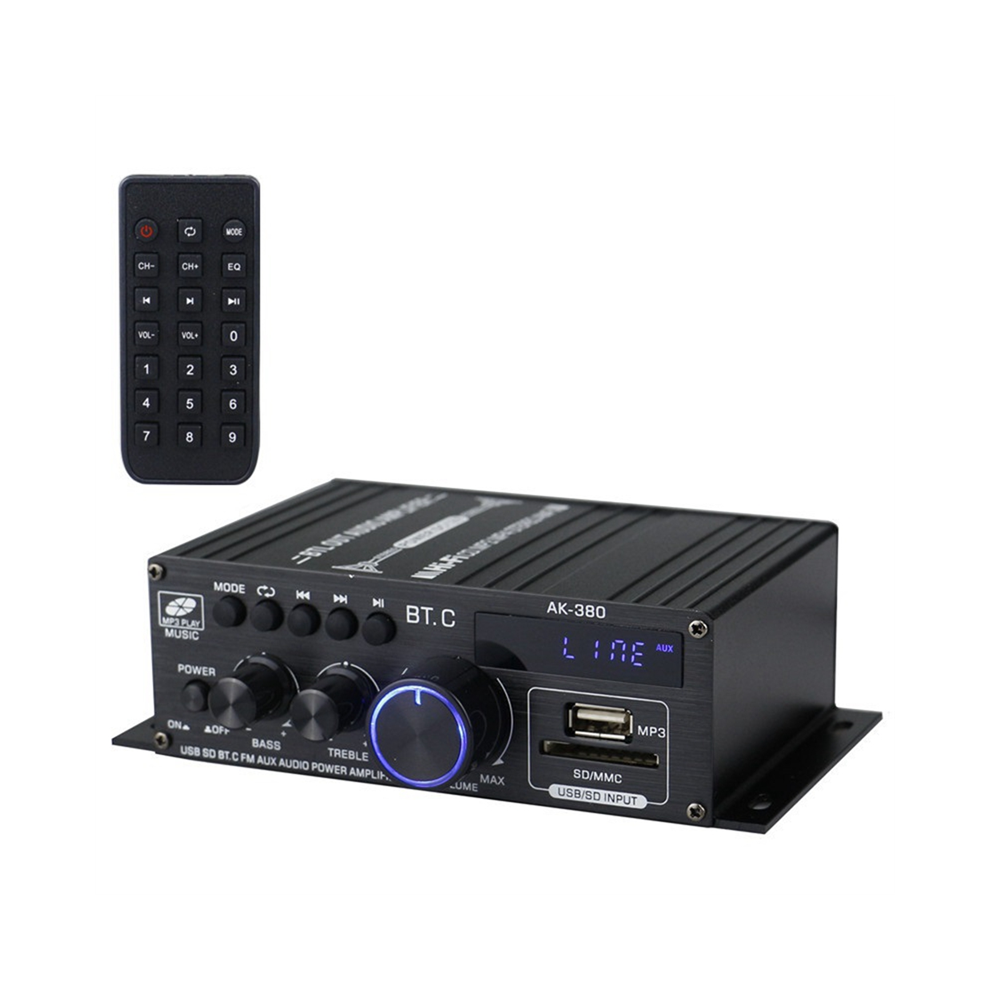 Ak380 800W 12V Amplificatore Di Potenza Bluetooth Stereo Ho
