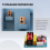 120W 2-weg audiofrequentieverdeler DIY basluidspreker 6
