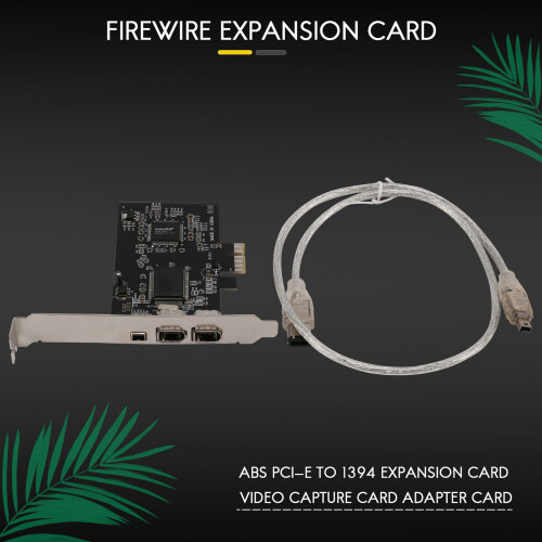 Κάρτα Firewire 1394, PCIe 3 θύρες, επέκταση 1394A 2