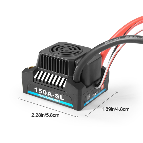 CONTRÔLEUR DE VITESSE électrique RC 120A ESC Sans Balais En Plastique