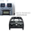 Dashboard AC-luchtrooster voor Golf 5 R32 2004- 5
