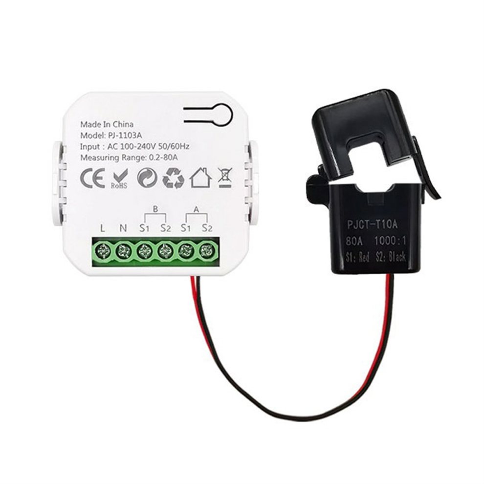 Tuya Smart Wifi Energy Meter Bidirection With Curr 4854106617596