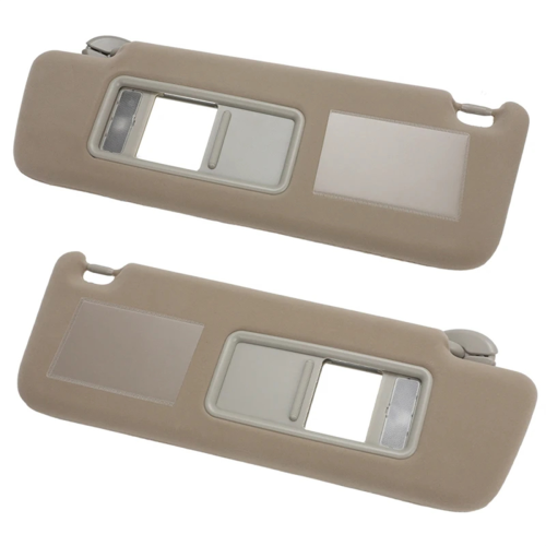 paio di parasole per auto con lampada a LED a specchio per Land C 1