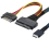 Gen 4 Oculink SFF-8611 4I σε PCIe SFF-8639 U.2 NVM 4