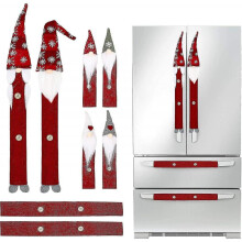 Decorations Refrigerator Covers Set Of 8pcs, Kitchen Decor Appliance Covers-microwave Oven Dishwashe