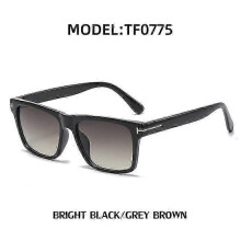 (uv400, black-gray-tea) new fashion tom brand tf rectangle sunglasses women men 2022 luxury designer high quality Ins popular oculos de sol uv400