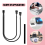 4 Pack PWM Fan Splitter Cable Y Computer PC Power 8