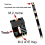 M.2-WLAN-Adapter zu Nvme-SSD PCIe4.0 M2 NGFF Key A 4