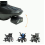 Electric Wheelchair Light 3 Pin XLR,USB Charging A 7