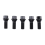 5Pcs M14 x 1.25 Black Wheel Locking Lug Bolt Nut S 2