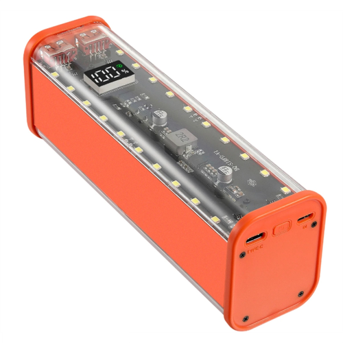 8 Slots 18650 DIY Power Bank Case Fast Charging La