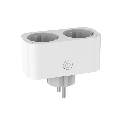 TUYA Smart Wifi Dual Plug 16A 2-in-1 stopcontact 1