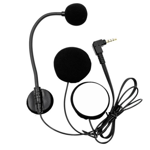 Intercomunicador para cascos de motocicleta con micrófono y 2 altavoces 1