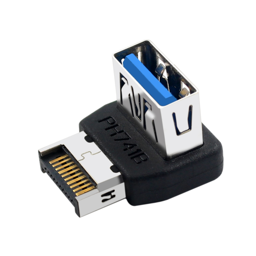 Usb C Header Adapter Type-E To 3.1 90 Degree Steer 4852575078771