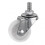 5 Pcs/lot Casters 1.5 Inch Pp Screw M6 Thread Roller Diameter 4cm Display Frame Wheel 3