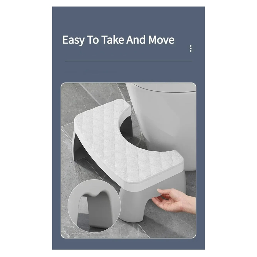Semoic Home Adult Bathroom Accessories Toilet Squat Stool