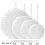 20 Pcs Round Lanterns with Wire Ribbing, Different Sized 2