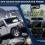 Auto Front Navigation GPS Panel Dekorative Abdeckung Fr 6