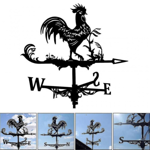 Stainless Steel Home Vane Direction Indicator Yard Measuring Tools for Outdoor Ro 2