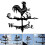 Stainless Steel Home Vane Direction Indicator Yard Measuring Tools for Outdoor Ro 7
