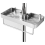 Aluminum Shower Shelf with Towel Rack, No-Drill Ba 2