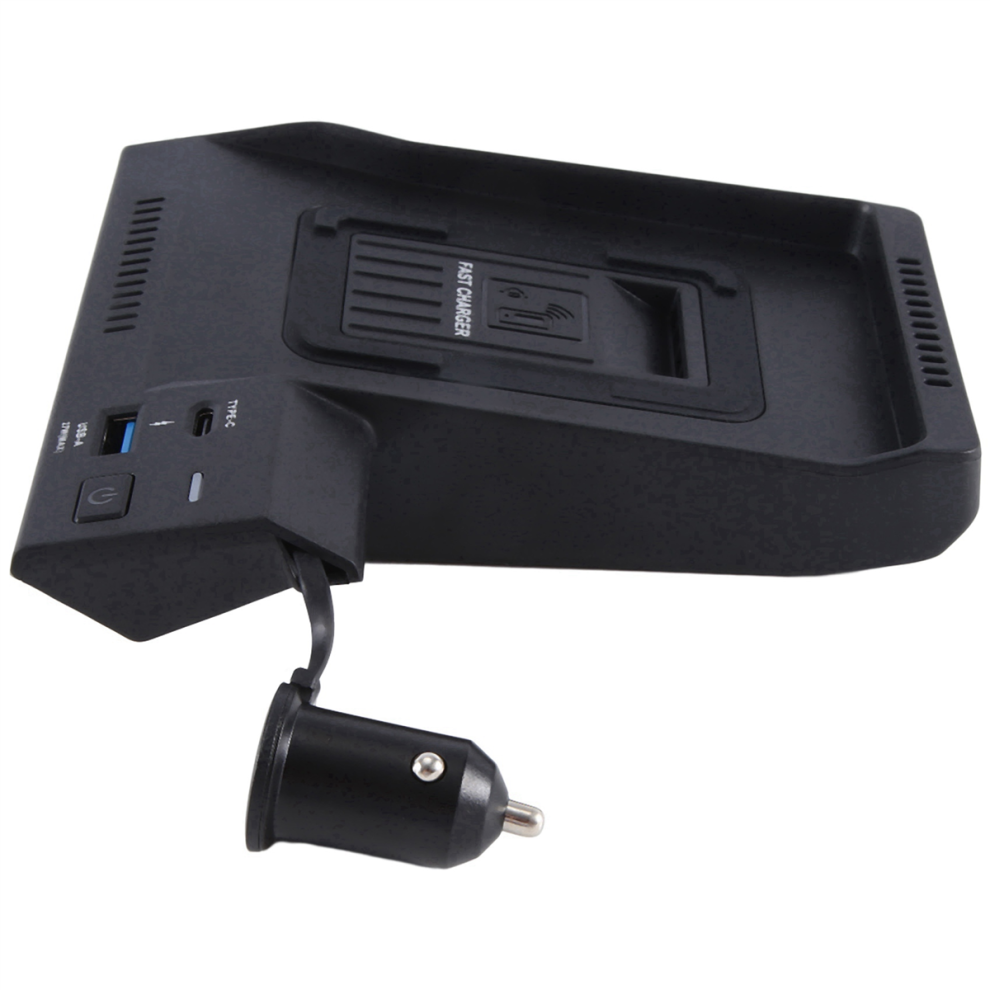 15W Car Wireless Charger Fast Cell Phone Charging Black 4852575003568