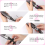 Haartrockner-Innenfilter + Außenkäfig-Ersatz f 7