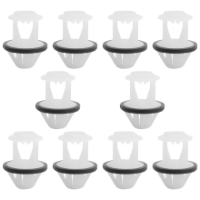 10 stuks zijskirt-afdeklijstenclips vast