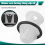 10 Pcs Side Skirt Moulding Cover Trim Clips Fixed 7