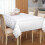 Table Cloths Party, 3 Pack Acsergery Thicken Silver Dot Tablecloths 5