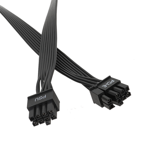 PSU 8 Pin auf Dual 6+2 PCI-E Stromkabel für , Stecker 2