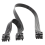 PSU 8 Pin auf Dual 6+2 PCI-E Stromkabel für , Stecker 6