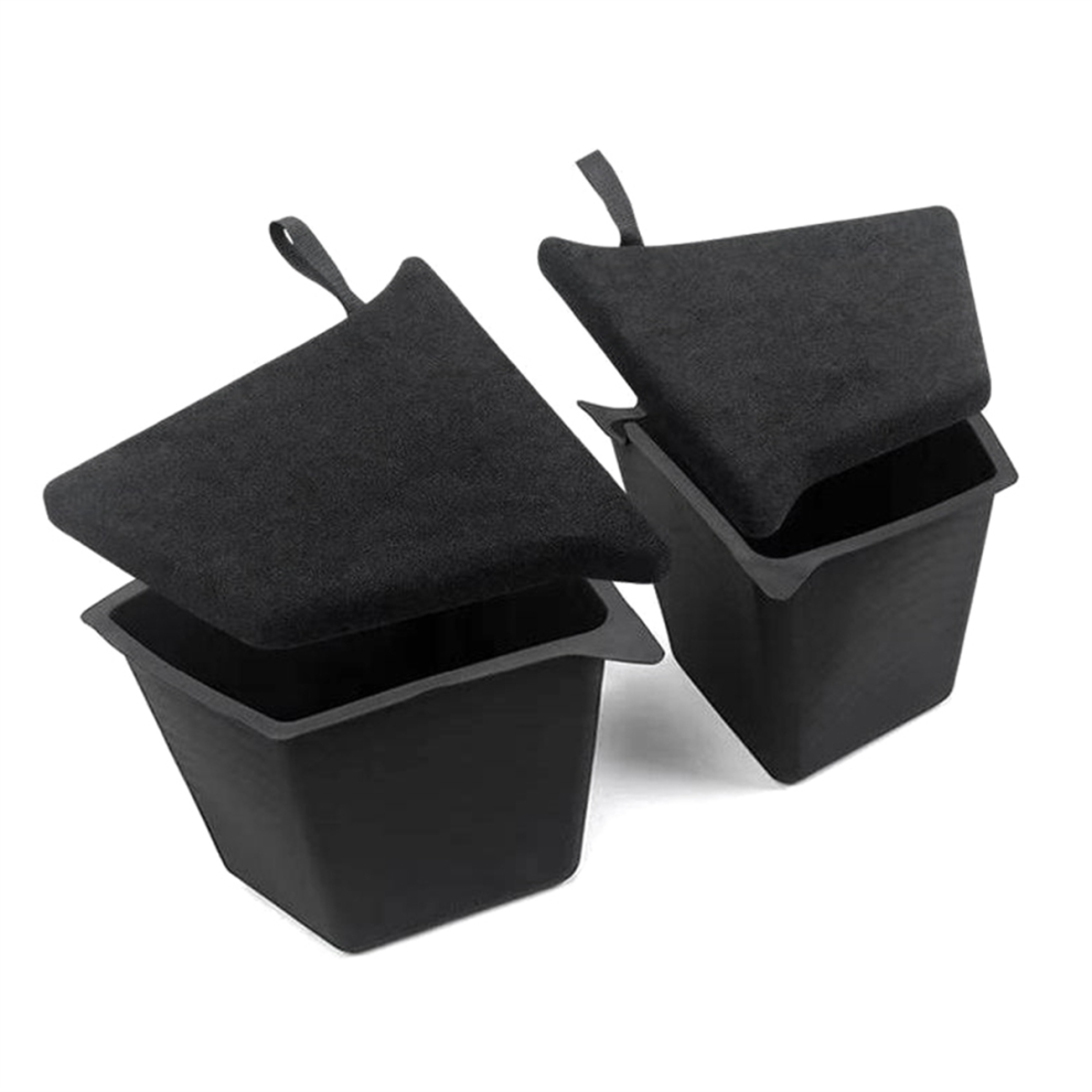 Caja De Almacenamiento Lateral Del Maletero Organizador De Compartimentos Izquierdo Y Derecho T-image