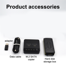 Εξωτερικό περίβλημα διπλασιαστή M.2 SATA Dual Bay SSD