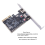 PCIE USB 3.2 GEN2 10G + Typ C Adapter PCI Express 6
