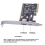 PCIE USB 3.2 GEN2 10G + Typ C Adapter PCI Express 3