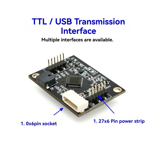 Leitor de código de barras UART USB DC5V série GM805-L 2