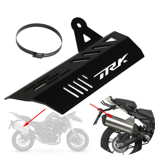 Capa protetora térmica para escapamento de motocicleta 2