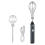 Elektrischer Schneebesen, kabelloser Handmixer, 3 Geschwindigkeiten 2