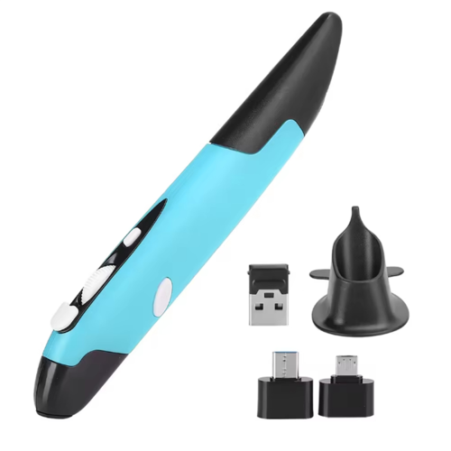 Mouse ergonomico tipo penna USB Computer PC Parti Wir