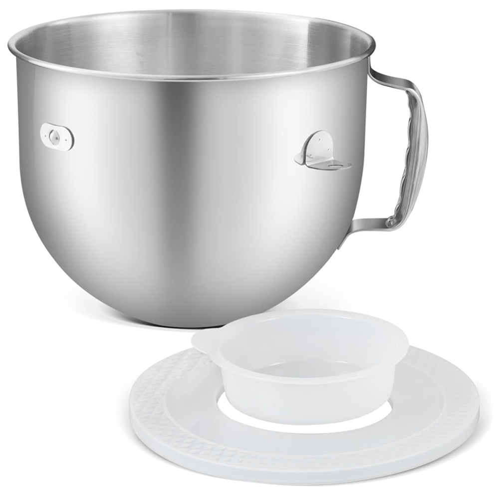 7 Quart Stainless Steel Mixer Bowl for Stand Mixer